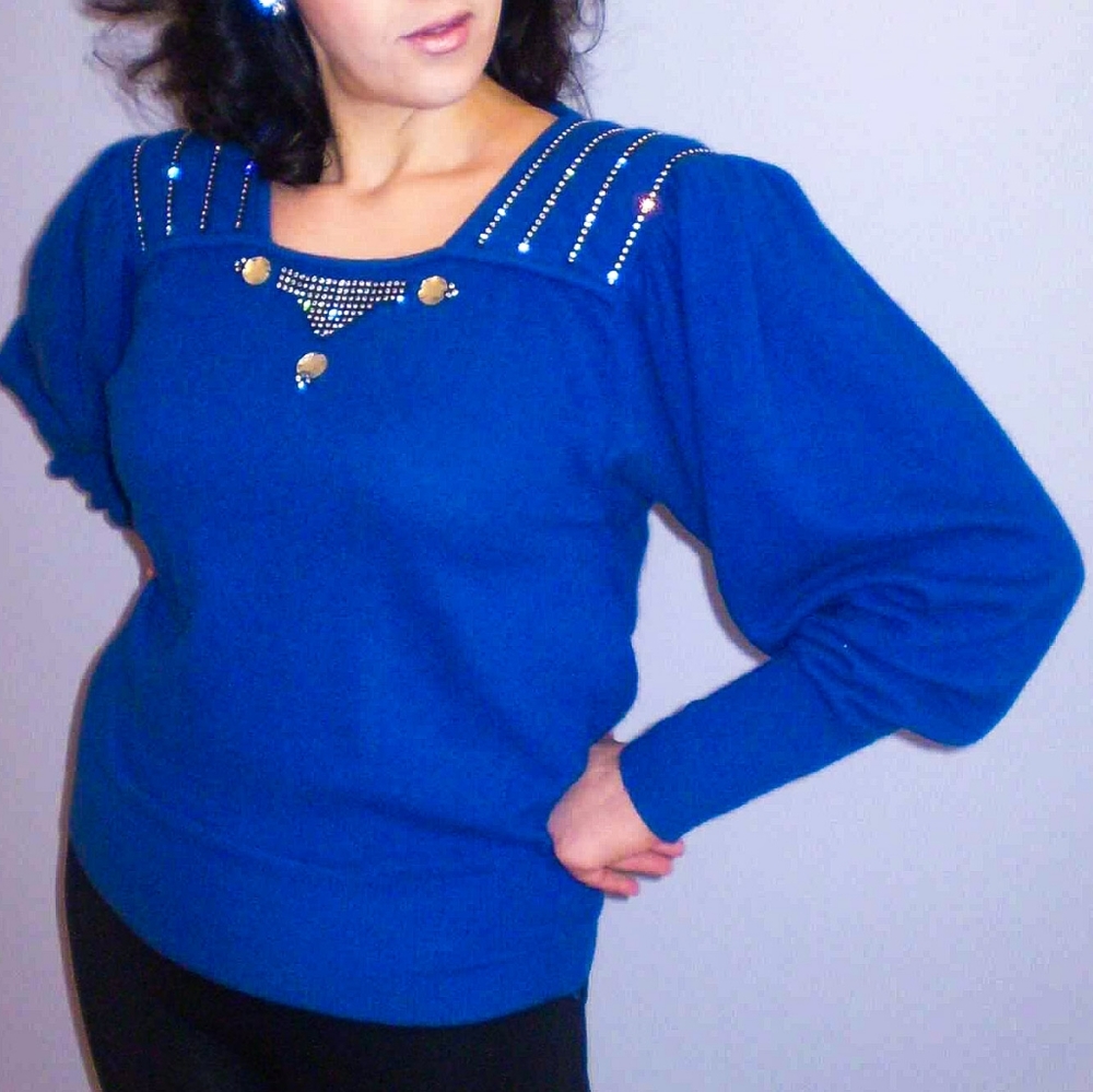 Vintage Franck Olivier Paris 70's / 80's sweater